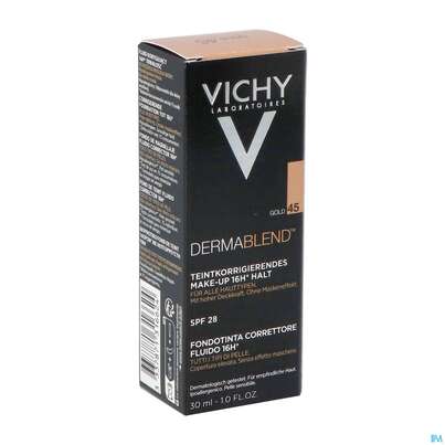 Vichy Dermablend Make-up 45 Gold 30ml, A-Nr.: 3044647 - 08