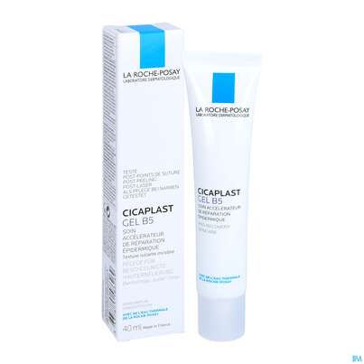 Sie sehen eine Packung La Roche Posay Wundpflegecreme Cicaplast Gel B5 Narbenpflege Neu 40ml, Produktbild: 05 La Roche Posay Wundpflegecreme Cicaplast Gel B5 Narbenpflege Neu 40ml, A-Nr.: 3039333 - 05