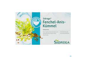 Sidroga Tee Doppelkammerbeutel Fenchel/anis/kuemmel 20st, A-Nr.: 1656837 - 01