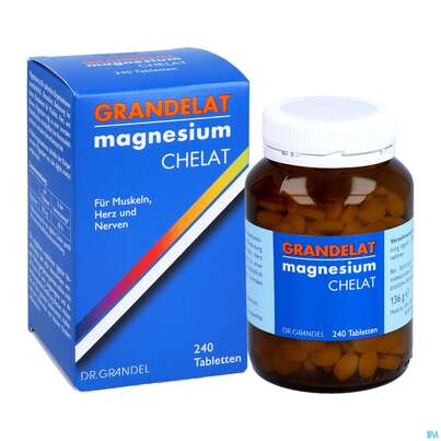 Grandelat Magnesium Chelat Tabl Nr.1117 240st, A-Nr.: 1601210 - 05