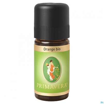 Sie sehen eine Packung Aetherische Oele Primavera Orange Bio 10ml, Produktbild: 01 Aetherische Oele Primavera Orange Bio 10ml, A-Nr.: 2305270 - 01