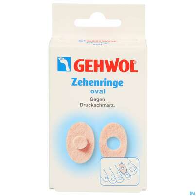 Sie sehen eine Packung Zehen Ringe Gehwol Oval Nr 64177 9st, Produktbild: 01 Zehen Ringe Gehwol Oval Nr 64177 9st, A-Nr.: 1487033 - 01