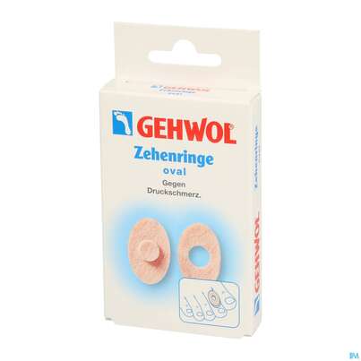 Sie sehen eine Packung Zehen Ringe Gehwol Oval Nr 64177 9st, Produktbild: 02 Zehen Ringe Gehwol Oval Nr 64177 9st, A-Nr.: 1487033 - 02