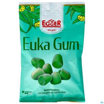 Sie sehen eine Packung Egger Euka Gum 125g, Produktbild: 02 Egger Euka Gum 125g, A-Nr.: 0494172 - 02