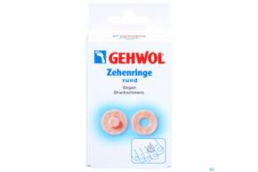 Sie sehen eine Packung Zehen Ringe Gehwol Rund Nr 64176 9st, Produktbild: 01 Zehen Ringe Gehwol Rund Nr 64176 9st, A-Nr.: 1427812 - 01