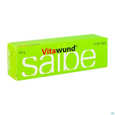 Sie sehen eine Packung Vitawund Salbe 40g, Produktbild: 04 Vitawund Salbe 40g, A-Nr.: 1256948 - 04