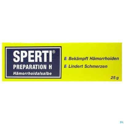 Sperti Preparation-h Haemorrhoidalsable 25g, A-Nr.: 1351084 - 01