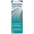 Sie sehen eine Packung Otrivin Nasenspray 0,1% Menthol 15ml, Produktbild: 01 Otrivin Nasenspray 0,1% Menthol 15ml, A-Nr.: 1312144 - 01
