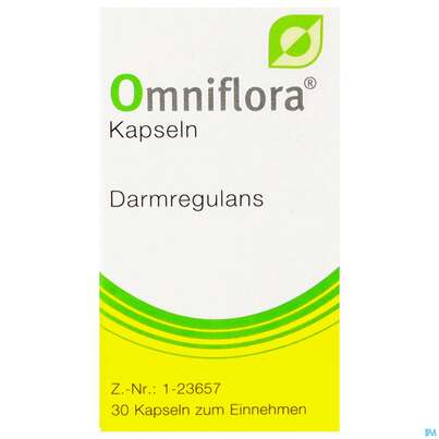 Sie sehen eine Packung Omniflora Kapseln 30st, Produktbild: 01 Omniflora Kapseln 30st, A-Nr.: 0040040 - 01
