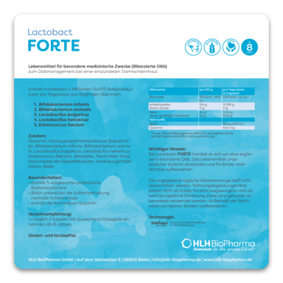 Sie sehen eine Packung Lactobact FORTE, Produktbild: 04 Lactobact FORTE, A-Nr.: 4796378 - 04