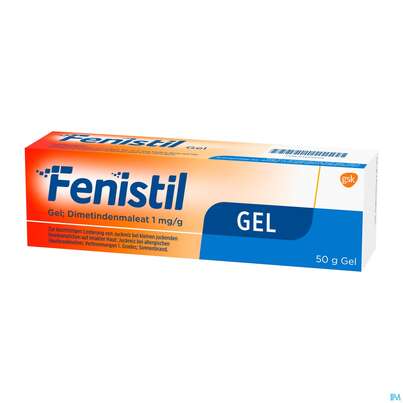 Sie sehen eine Packung Fenistil Gel 50g, Produktbild: 06 Fenistil Gel 50g, A-Nr.: 0622115 - 06