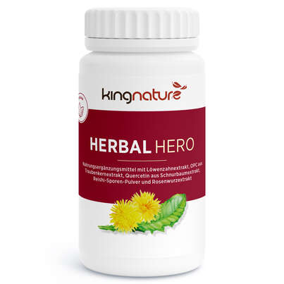 KINGNATURE HERBAL HERO KAPS, A-Nr.: 5888378 - 01
