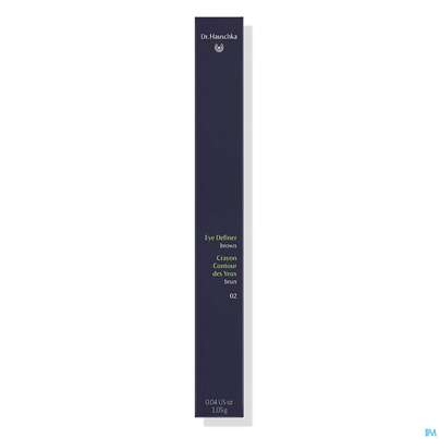 Sie sehen eine Packung Dr. Hauschka Eye Definer 02 Brown 1,05g, Produktbild: 04 Dr. Hauschka Eye Definer 02 Brown 1,05g, A-Nr.: 4592411 - 04