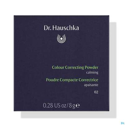 Sie sehen eine Packung Dr. Hauschka Colour Correcting Powder 02 Calming, Produktbild: 01 Dr. Hauschka Colour Correcting Powder 02 Calming, A-Nr.: 5355050 - 01