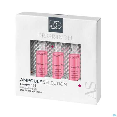 Sie sehen eine Packung Dr.grandel Professional Collection Ampulle 3x3ml Forever 39 41671 9ml, Produktbild: 01 Dr.grandel Professional Collection Ampulle 3x3ml Forever 39 41671 9ml, A-Nr.: 4392215 - 01