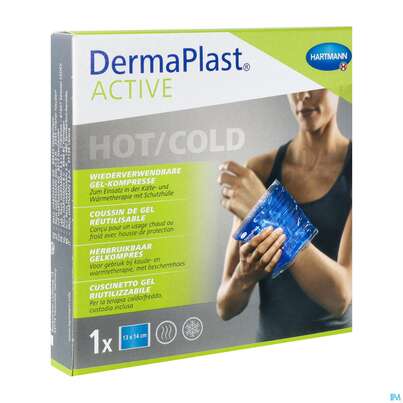 Sie sehen eine Packung Kalt/warm Therapie Dermaplast/active Hot/cold Gel-kompresse Wiederverwendb.13x14cm 1st, Produktbild: 02 Kalt/warm Therapie Dermaplast/active Hot/cold Gel-kompresse Wiederverwendb.13x14cm 1st, A-Nr.: 4749232 - 02