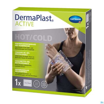 Sie sehen eine Packung Kalt/warm Therapie Dermaplast/active Hot/cold Gel-kompresse Wiederverwendb.13x14cm 1st, Produktbild: 03 Kalt/warm Therapie Dermaplast/active Hot/cold Gel-kompresse Wiederverwendb.13x14cm 1st, A-Nr.: 4749232 - 03
