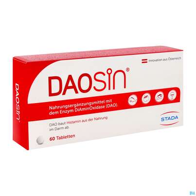 Daosin Enzym Diaminooxidase Tabl 60st, A-Nr.: 5372551 - 02