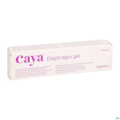 Sie sehen eine Packung Diaphragma Caya Gel 60ml, Produktbild: 04 Diaphragma Caya Gel 60ml, A-Nr.: 4251532 - 04