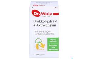 Dr.wolz Brokkoliextrakt Kapseln +aktiv-enzym 60563 60st, A-Nr.: 5133705 - 01