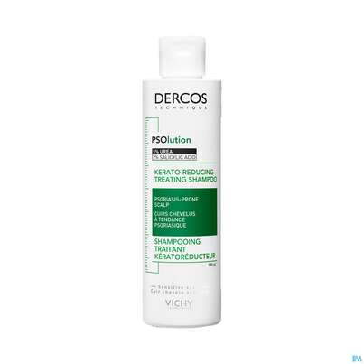 Sie sehen eine Packung Shampoon Vichy/dercos Psolution Anti-schuppen Psoriasis 200ml, Produktbild: 05 Shampoon Vichy/dercos Psolution Anti-schuppen Psoriasis 200ml, A-Nr.: 5429713 - 05