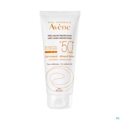 Sie sehen eine Packung Avène Mineralische Sonnencreme Spf 50+ 50ml, Produktbild: 09 Avène Mineralische Sonnencreme Spf 50+ 50ml, A-Nr.: 2993407 - 09