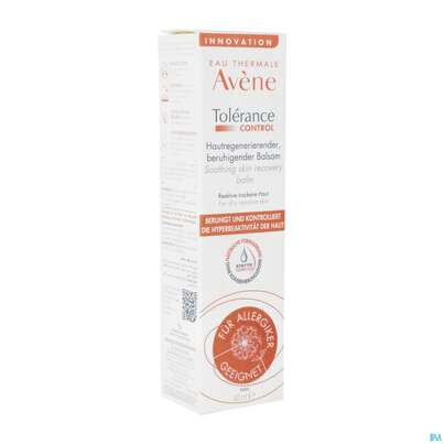 Sie sehen eine Packung Avene Tolerance/control Balsam 40ml, Produktbild: 02 Avene Tolerance/control Balsam 40ml, A-Nr.: 5431704 - 02