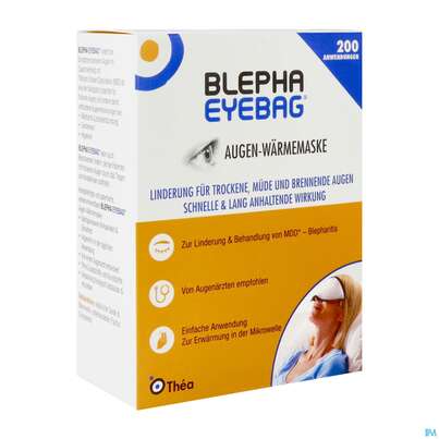 Sie sehen eine Packung Kalt/warm Therapie Blepha Eyebag Augenmaske Waermend 1st, Produktbild: 02 Kalt/warm Therapie Blepha Eyebag Augenmaske Waermend 1st, A-Nr.: 5560270 - 02