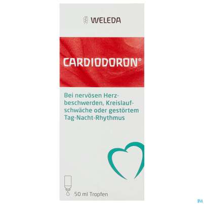 Sie sehen eine Packung Cardiodoron Tropfen 50ml, Produktbild: 01 Cardiodoron Tropfen 50ml, A-Nr.: 4143363 - 01