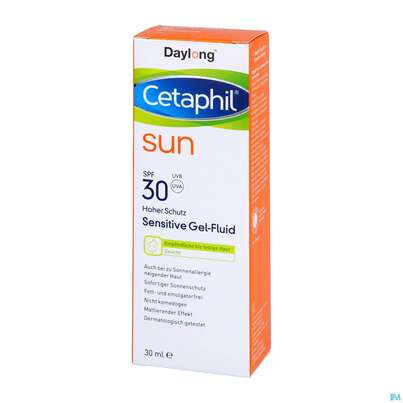 Sonnenprodukte Cetaphil Sun Daylong Sensitive Gel Fluid Sfp30 30ml, A-Nr.: 5129738 - 02