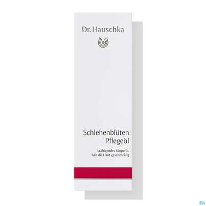 Sie sehen eine Packung Dr. Hauschka Schlehenblüten Pflegeöl 75ml, Produktbild: 01 Dr. Hauschka Schlehenblüten Pflegeöl 75ml, A-Nr.: 3172842 - 01