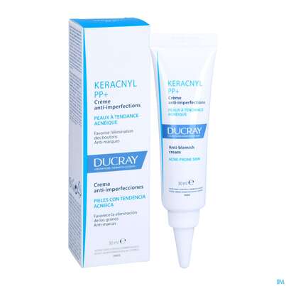 Sie sehen eine Packung Ducray Keracnyl Pp+ Creme Gegen Hautunreinheiten 30ml, Produktbild: 07 Ducray Keracnyl Pp+ Creme Gegen Hautunreinheiten 30ml, A-Nr.: 5564397 - 07