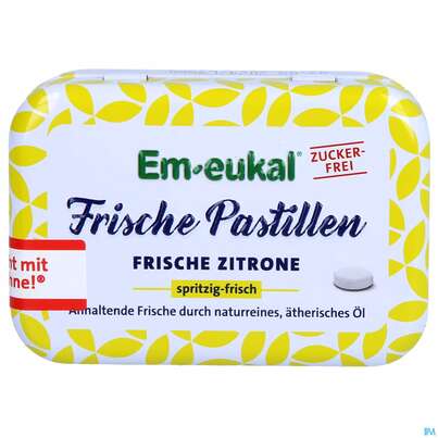 Em-eukal Frische/pastillen Zuckerfrei Zitrone 20g, A-Nr.: 5275575 - 01