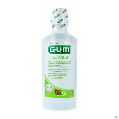 Mundwasser/spuelung Gum Mundspuelung Activital 6060 500ml, A-Nr.: 4885805 - 02