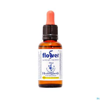 Sie sehen eine Packung Healing Herbs 39 Five Flower Remedy Notfalltropfen 10ml, Produktbild: 01 Healing Herbs 39 Five Flower Remedy Notfalltropfen 10ml, A-Nr.: 2185908 - 01