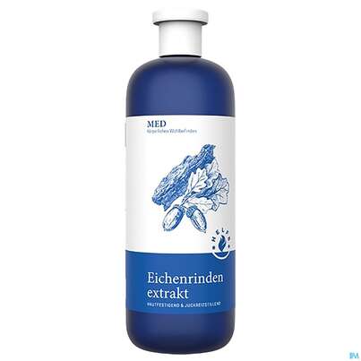 Sie sehen eine Packung Helfe Eichenrindenextrakt Med 1l, Produktbild: 03 Helfe Eichenrindenextrakt Med 1l, A-Nr.: 0184224 - 03