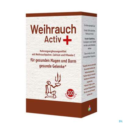 Hws Weihrauch Activ + Tabletten 100 Stk., A-Nr.: 1848502 - 03