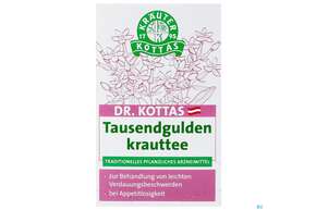 Dr.Kottas Tee Tausendguldenkraut 20st, A-Nr.: 3886257 - 01
