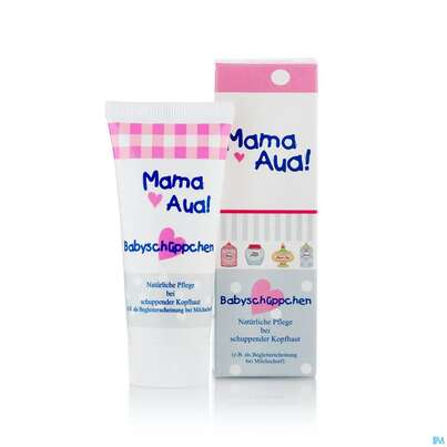 Sie sehen eine Packung Mama-aua Creme Babyschueppchen 30ml, Produktbild: 03 Mama-aua Creme Babyschueppchen 30ml, A-Nr.: 4254714 - 03
