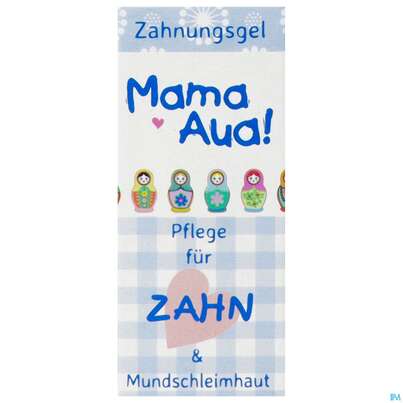 Sie sehen eine Packung Mama-aua Gel Zahn 20ml, Produktbild: 01 Mama-aua Gel Zahn 20ml, A-Nr.: 3815487 - 01
