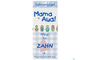 Sie sehen eine Packung Mama-aua Gel Zahn 20ml, Produktbild: 01 Mama-aua Gel Zahn 20ml, A-Nr.: 3815487 - 01