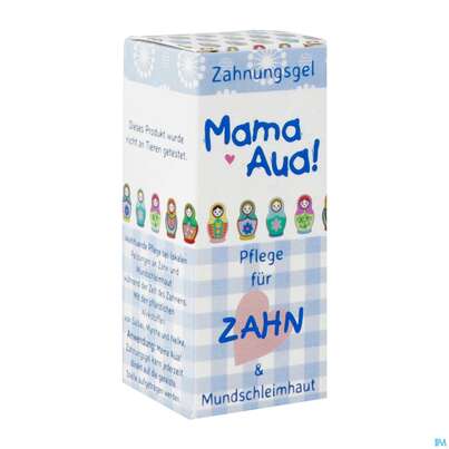 Sie sehen eine Packung Mama-aua Gel Zahn 20ml, Produktbild: 02 Mama-aua Gel Zahn 20ml, A-Nr.: 3815487 - 02