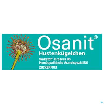 Sie sehen eine Packung Osanit Hustenkügelchen 7,5g, Produktbild: 02 Osanit Hustenkügelchen 7,5g, A-Nr.: 3926838 - 02