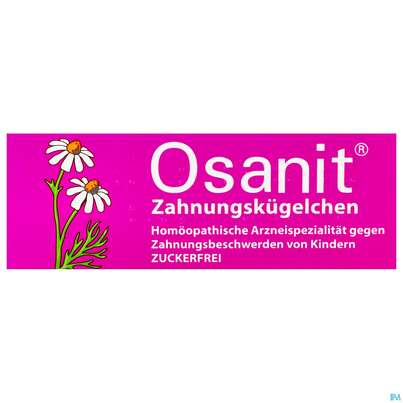Sie sehen eine Packung Osanit Zahnungskügelchen 7,5g, Produktbild: 03 Osanit Zahnungskügelchen 7,5g, A-Nr.: 3533719 - 03