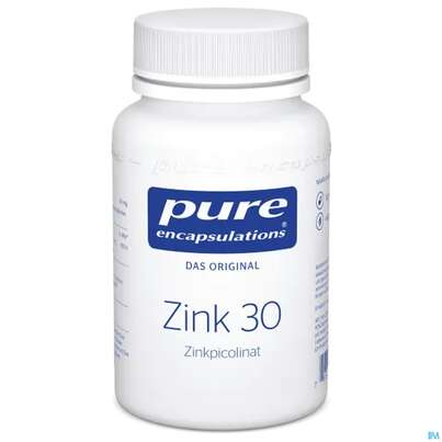 Pure Encapsulations Zink 30 (zinkpicolinat) 180 Kapseln, A-Nr.: 2111761 - 02