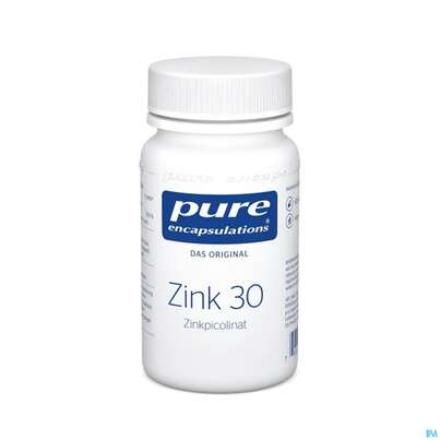 Pure Encapsulations Zink 30 (zinkpicolinat) 60 Kapseln, A-Nr.: 2111755 - 01