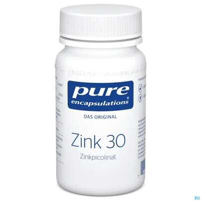 Pure Encapsulations Zink 30 (zinkpicolinat) 60 Kapseln, A-Nr.: 2111755 - 02