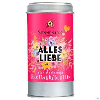 Sonnentor Bio Gewuerzbluetenmischung Alles Liebe Streudose 07738 30g, A-Nr.: 3309896 - 03