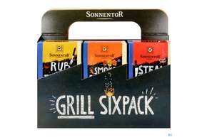 Sonnentor Gewuerzmischung/bio Grillgewuerz Sixpack (grillen) Neu 01821 1pk, A-Nr.: 4793658 - 01