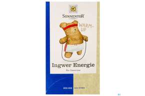 Sonnentor Tee/bio/doppelkammerbeutel Ingwer Energie 02574 18st, A-Nr.: 5227866 - 01